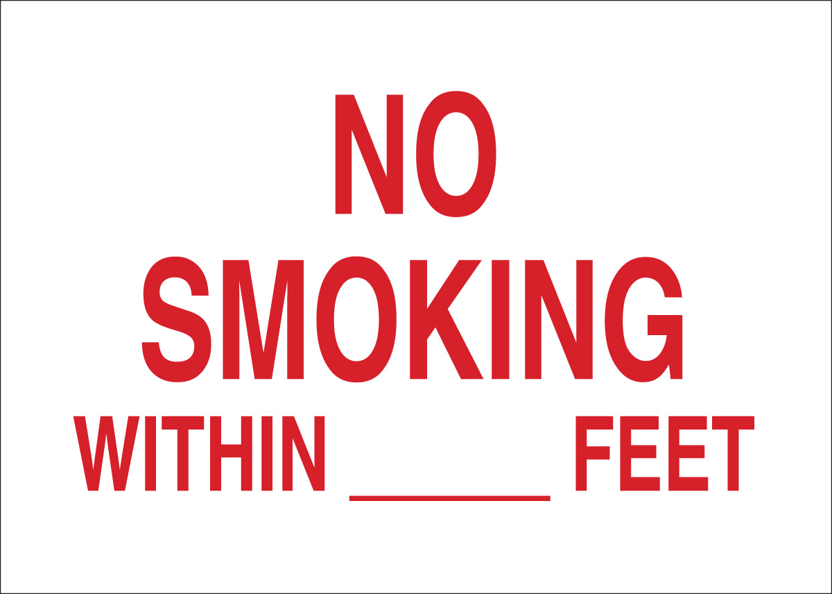 No Smoking Sign 42714