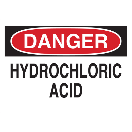 Chemical   Hazardous Materials Sign 43026