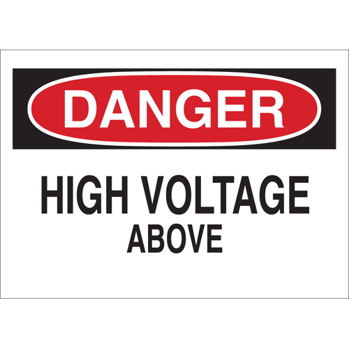 Electrical Hazard Sign 43113