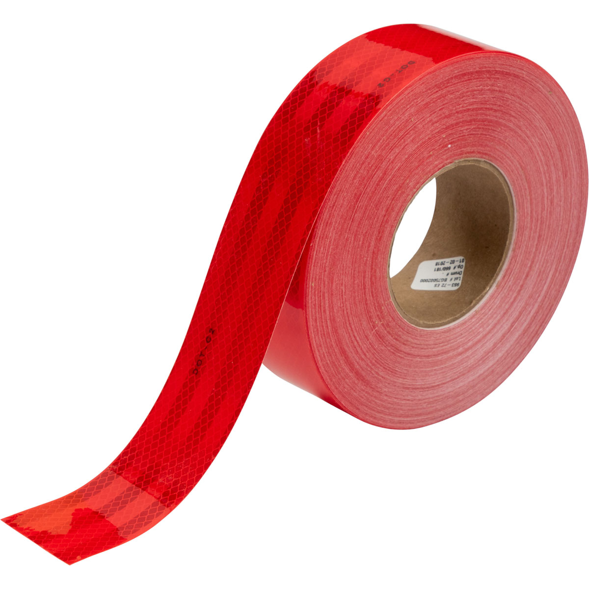 Vehicle Conspicuity Tape  2  H x 50 yd L  DOT C2 Red 76435