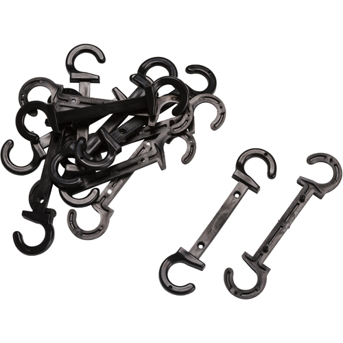 BradyLink Post S Hooks  Black 78259
