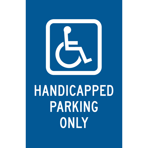 Handicapped Sign 80110