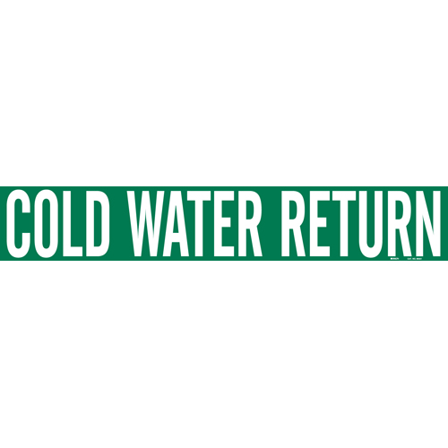 B681 B883 COLD WATER RETURN WHT GRN 80551