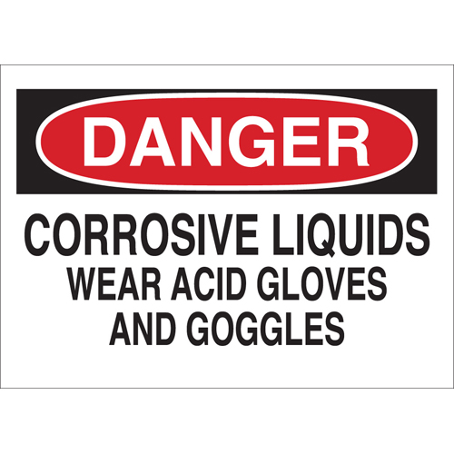 Chemical   Hazardous Materials Sign 42998