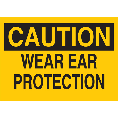 Ear Protection Sign 84798
