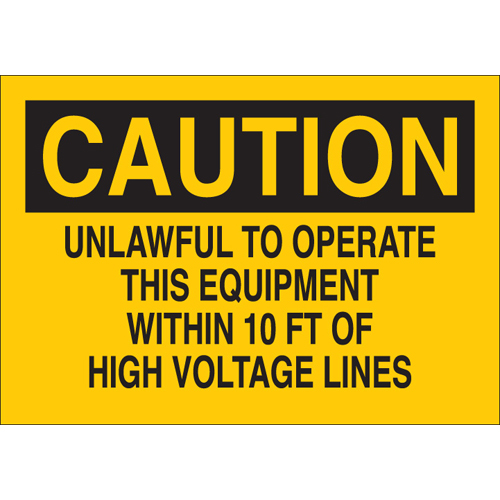 Electrical Hazard Sign 43095