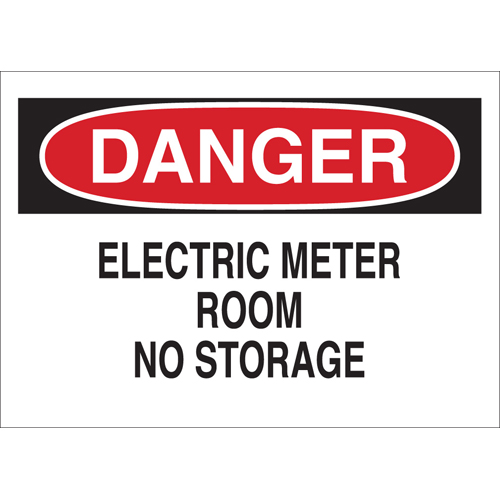 Electrical Hazard Sign 43104
