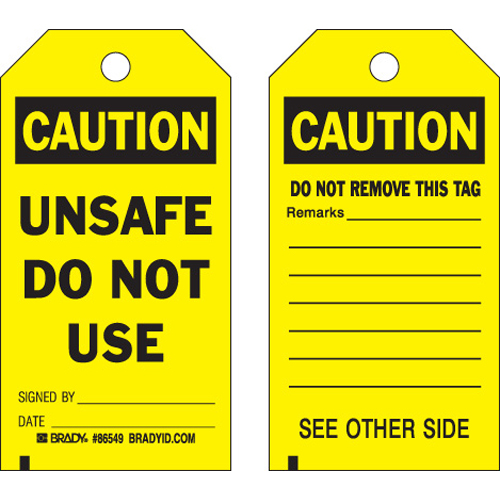Accident Prevention Tags 86549