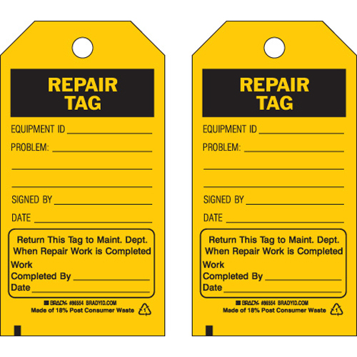 Accident Prevention Tags 86718