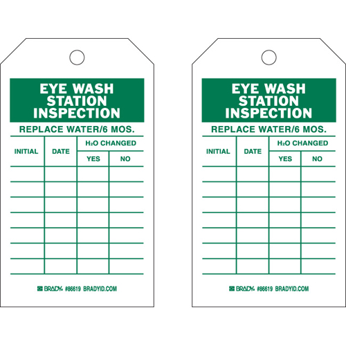 Inspection   Material Control Tags 86619