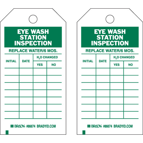 Inspection   Material Control Tags 86674