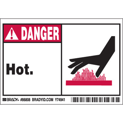 Machine Equipment Labels 86808