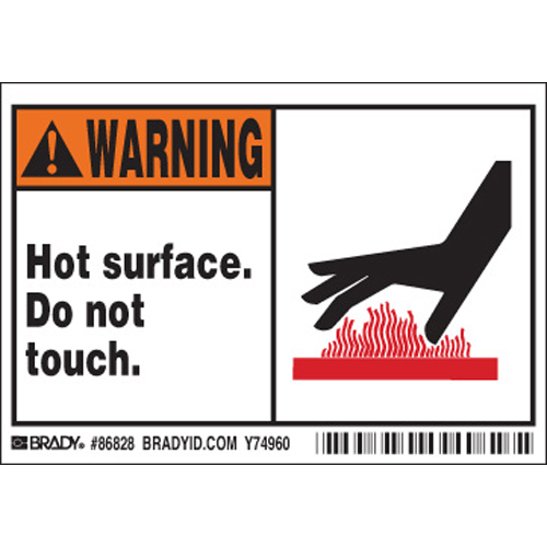 Machine Equipment Labels 86828