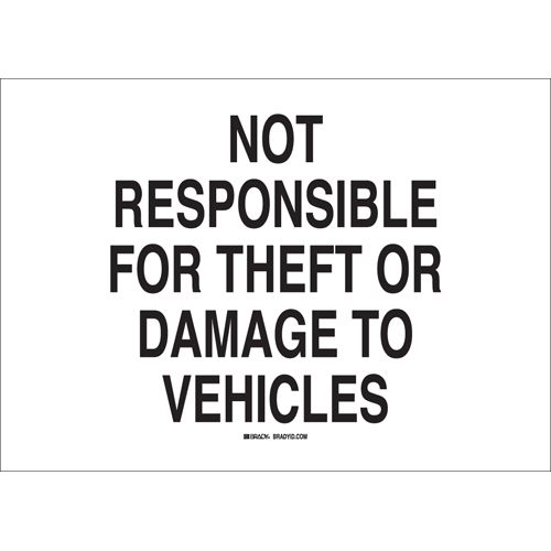 Security Property Sign 95456