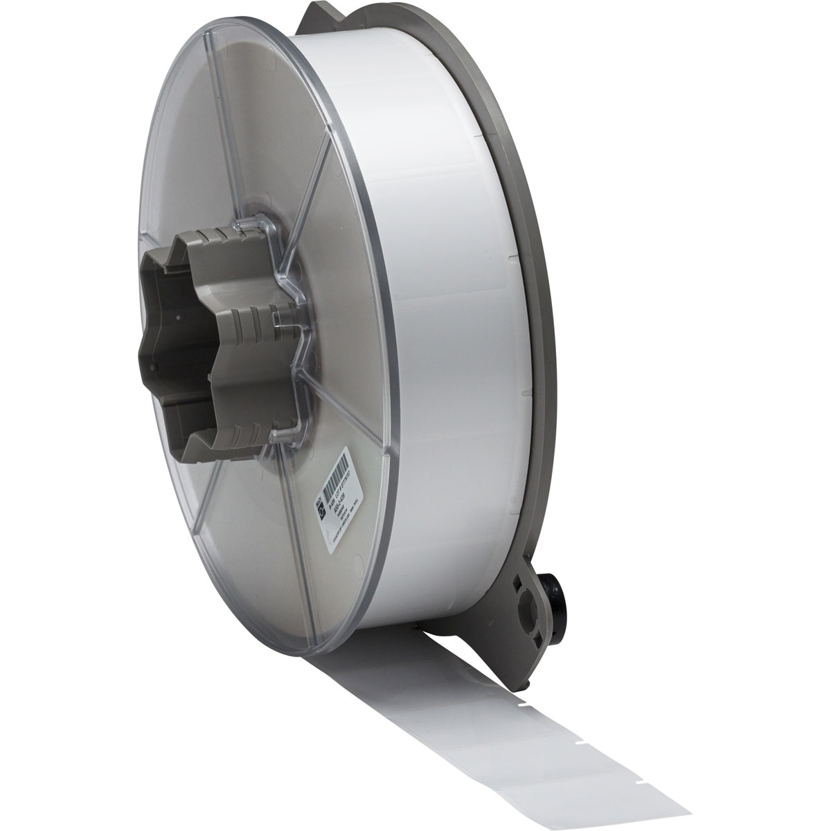 A5500 Polyester Wire and Cable Flag Labels 1 5 in H x 1 5 in W White 3600 RL A55 2 483