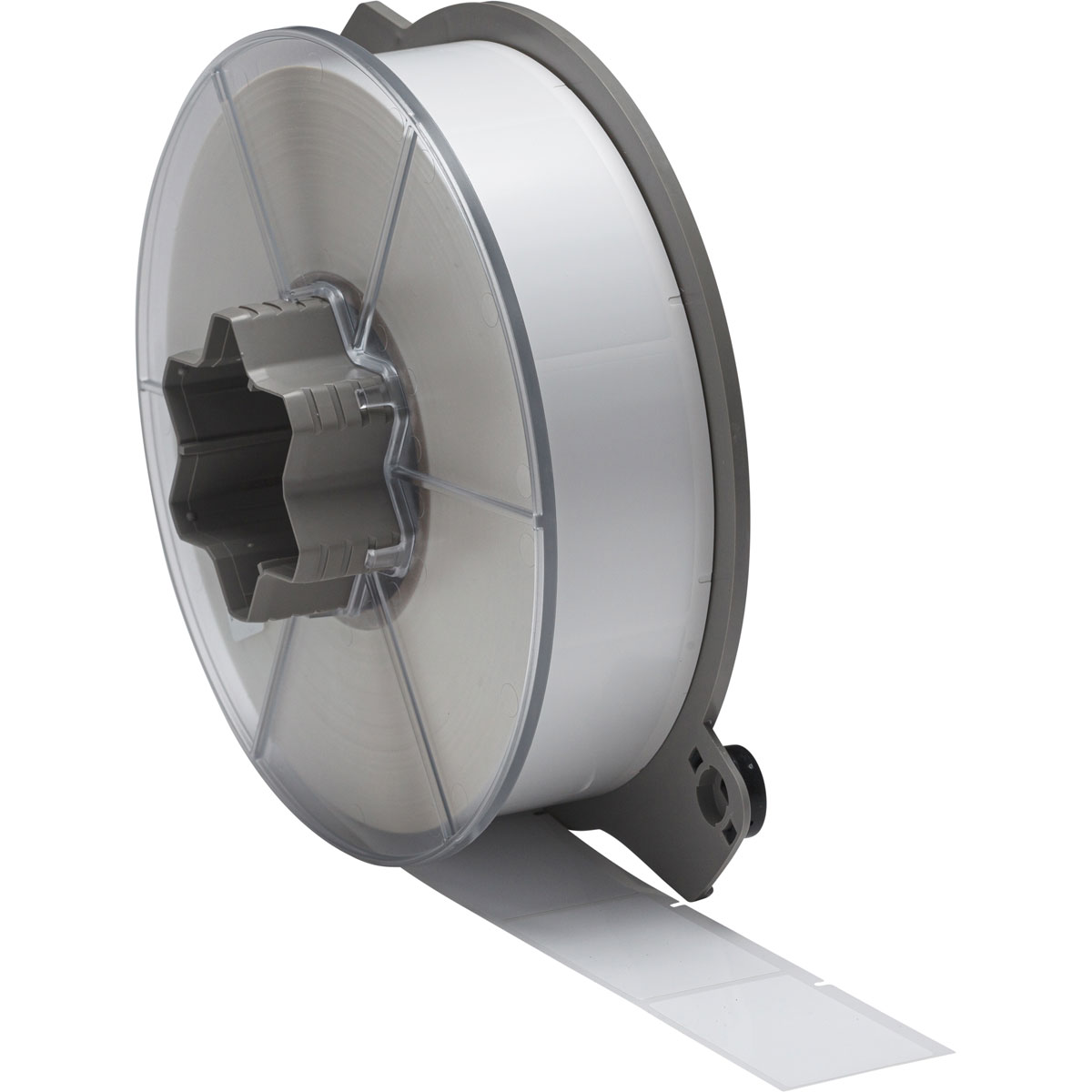 A5500 Polyester Wire and Cable Flag Labels 2 5 in H x 1 5 in W White 2200 RL A55 5 483