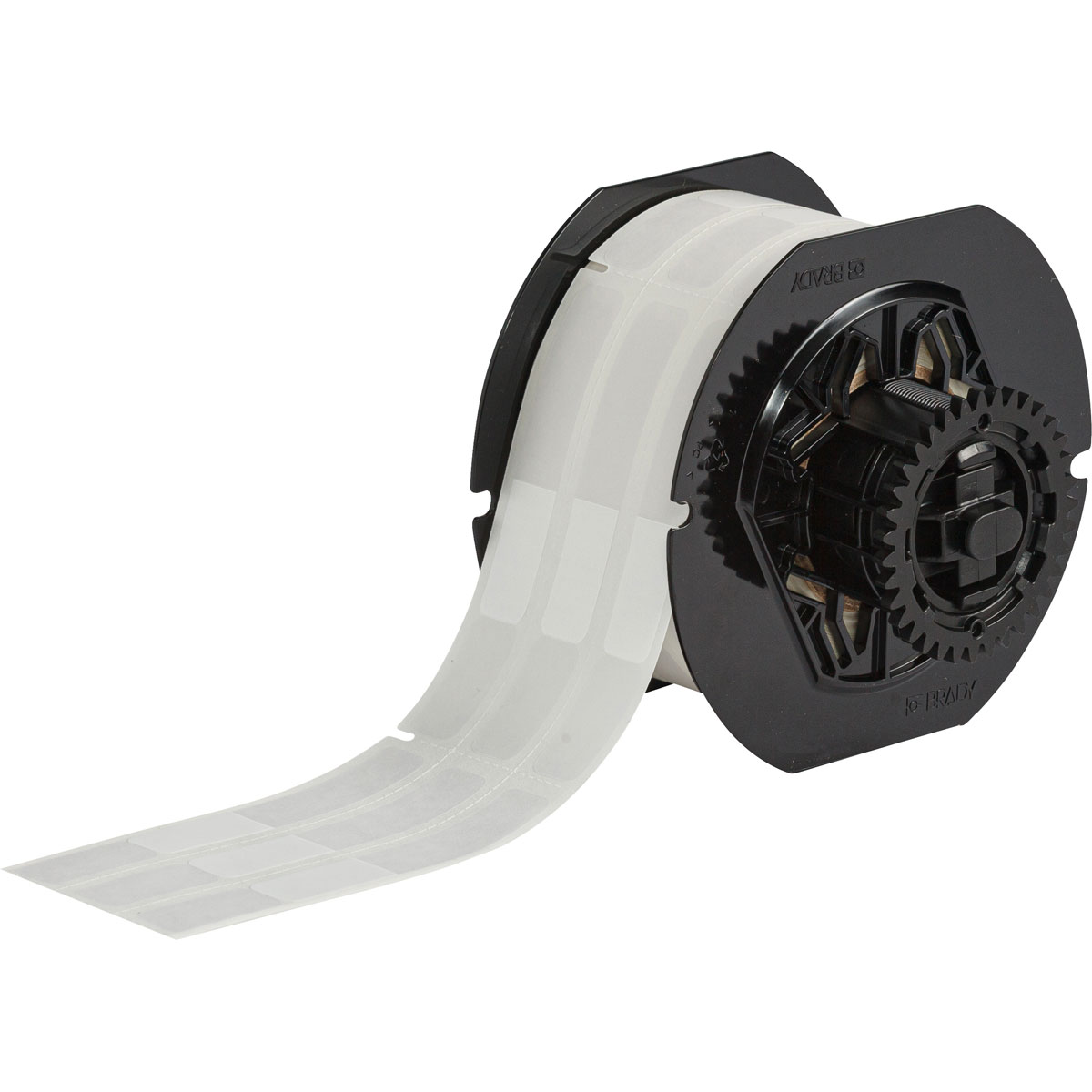 Self Laminating Vinyl Wrap Around Labels Rotating for B33 Printers   2 75  x 0 5  B33RO 293 427