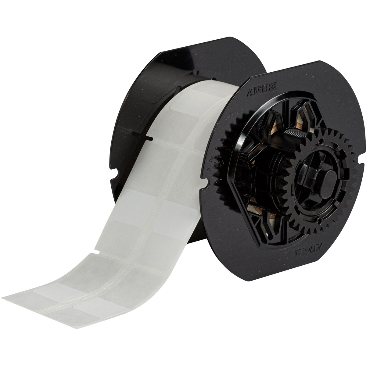 Self Laminating Vinyl Wrap Around Labels Rotating for B33 Printers   1 75  x 1  B33RO 294 427