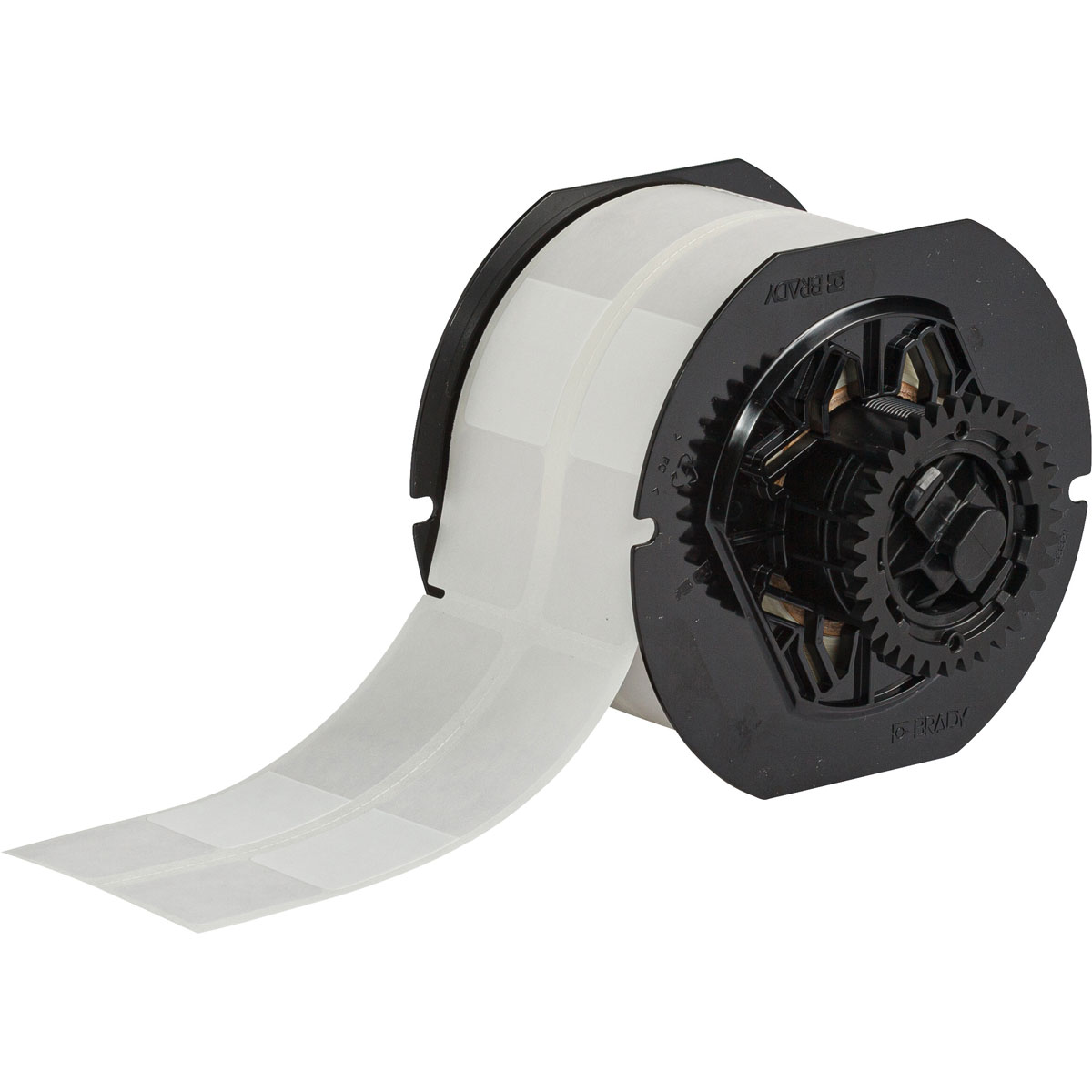 Self Laminating Vinyl Wrap Around Labels Rotating for B33 Printers   3 125  x 1  B33RO 296 427