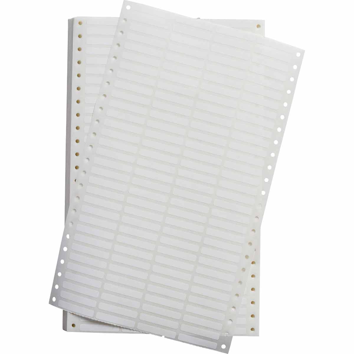 DATAB Matte Polyester Lbls 0 25 in H x 1 5 in W White 5000 PK BCDAT 8 619 5