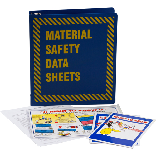 PRINZING MSDS 1 1 2 INCH BLUE BINDER BR361B