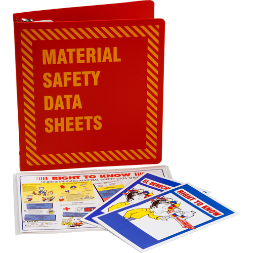 PRINZING MSDS 1 1 2 INCH RED BINDER BR361R