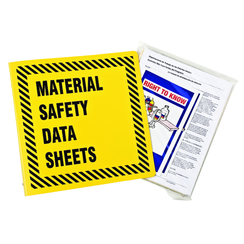 PRINZING 2 1 2 INCH MSDS YELLOW BINDER BR362Y