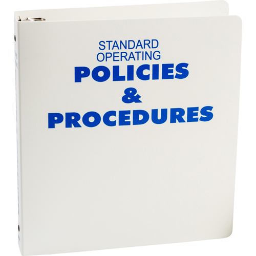 Policies   Procedures Binder Only BR613E