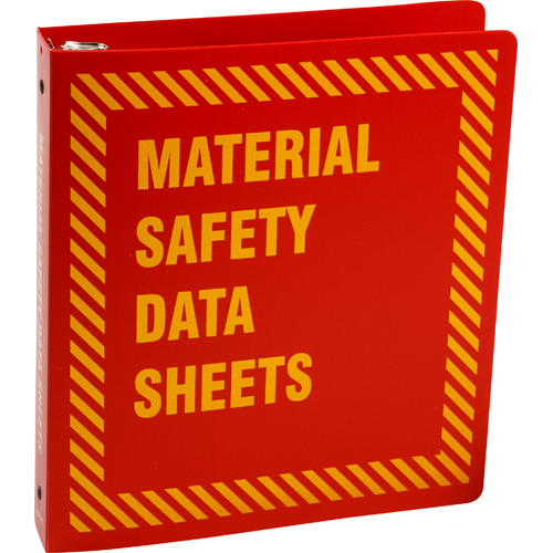 PRINZING 1 5 INCH RED MSDS BINDER BR753R