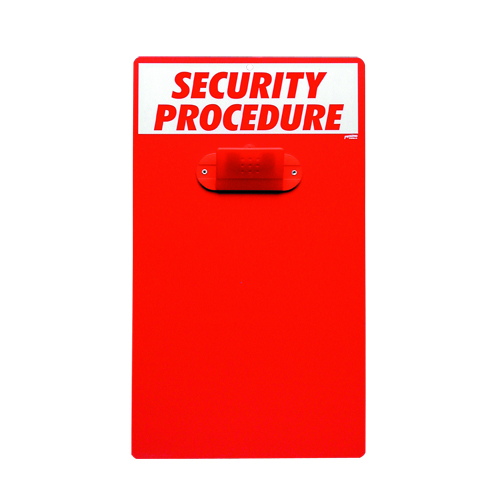 Security Procedure Clipboard CB322E