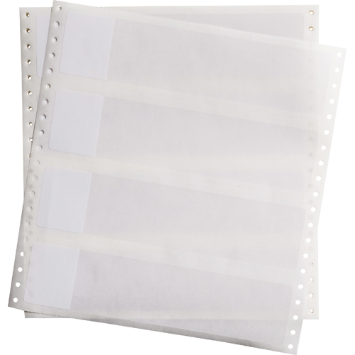 DATAB  Dot Matrix Printable Labels DAT 162 292 1