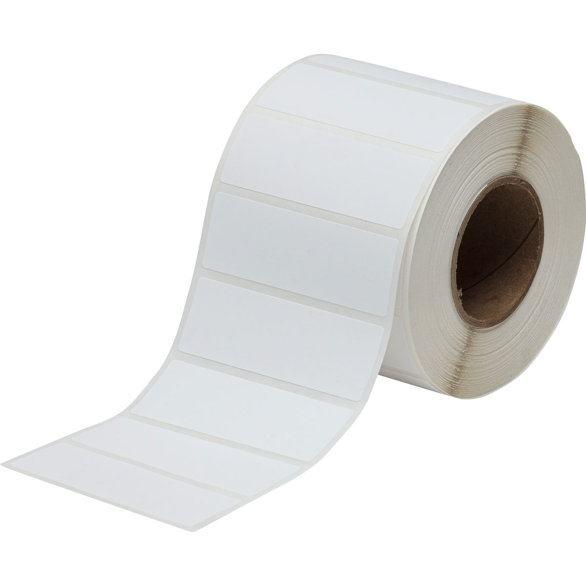 BradyJet J2000 Paper Labels 1 in H x 3 in W White 1050 RL J20 18 2550