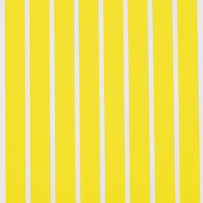 LaserTab Polyester Lbls 0 5 in H x 0 8 in W Yellow 58 PK LAT 5 747 10 YL