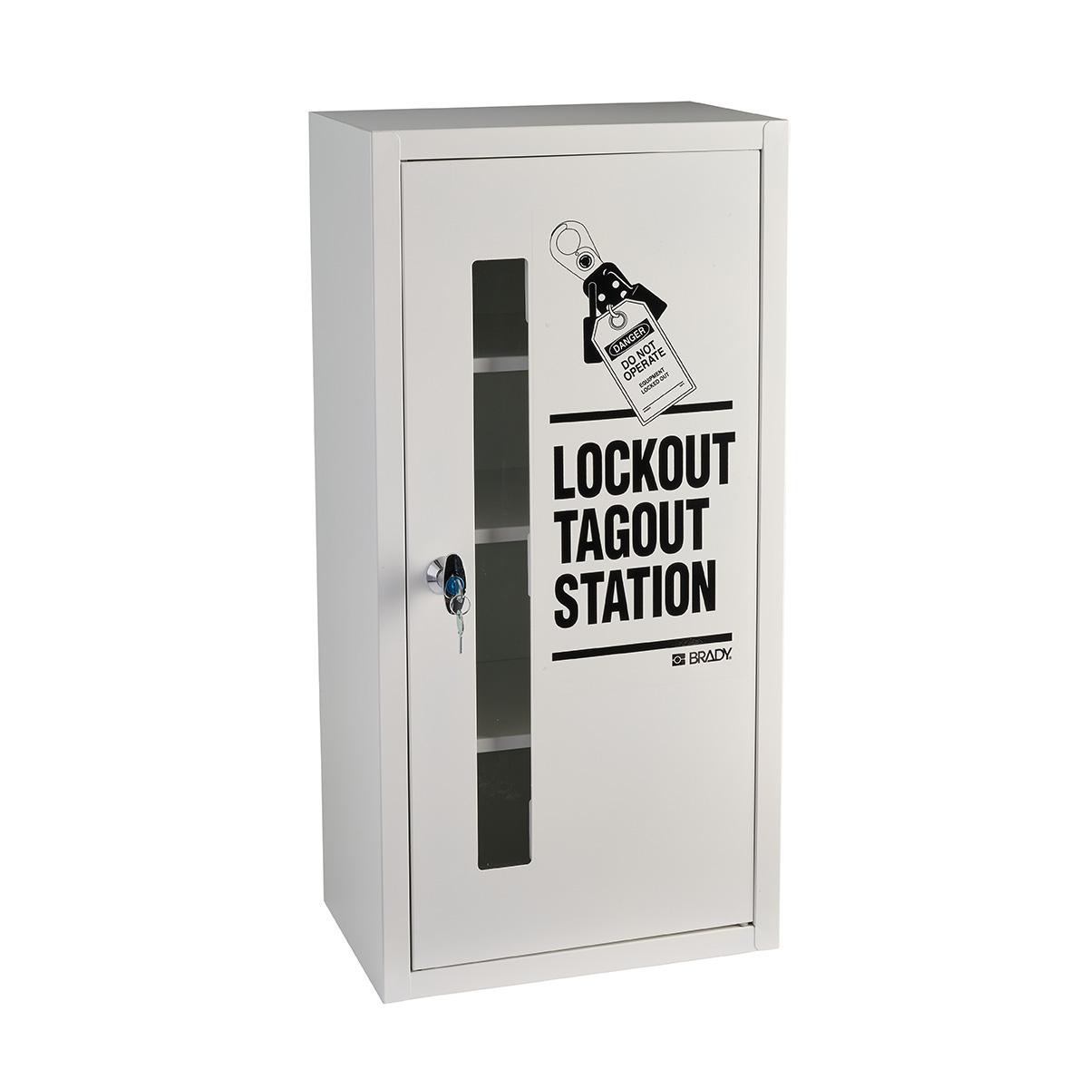 Lockout Tagout Station with Locking Handle LC977A
