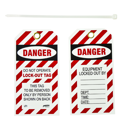 PRINZING LOCKOUT TAGS 10 PACK LT10