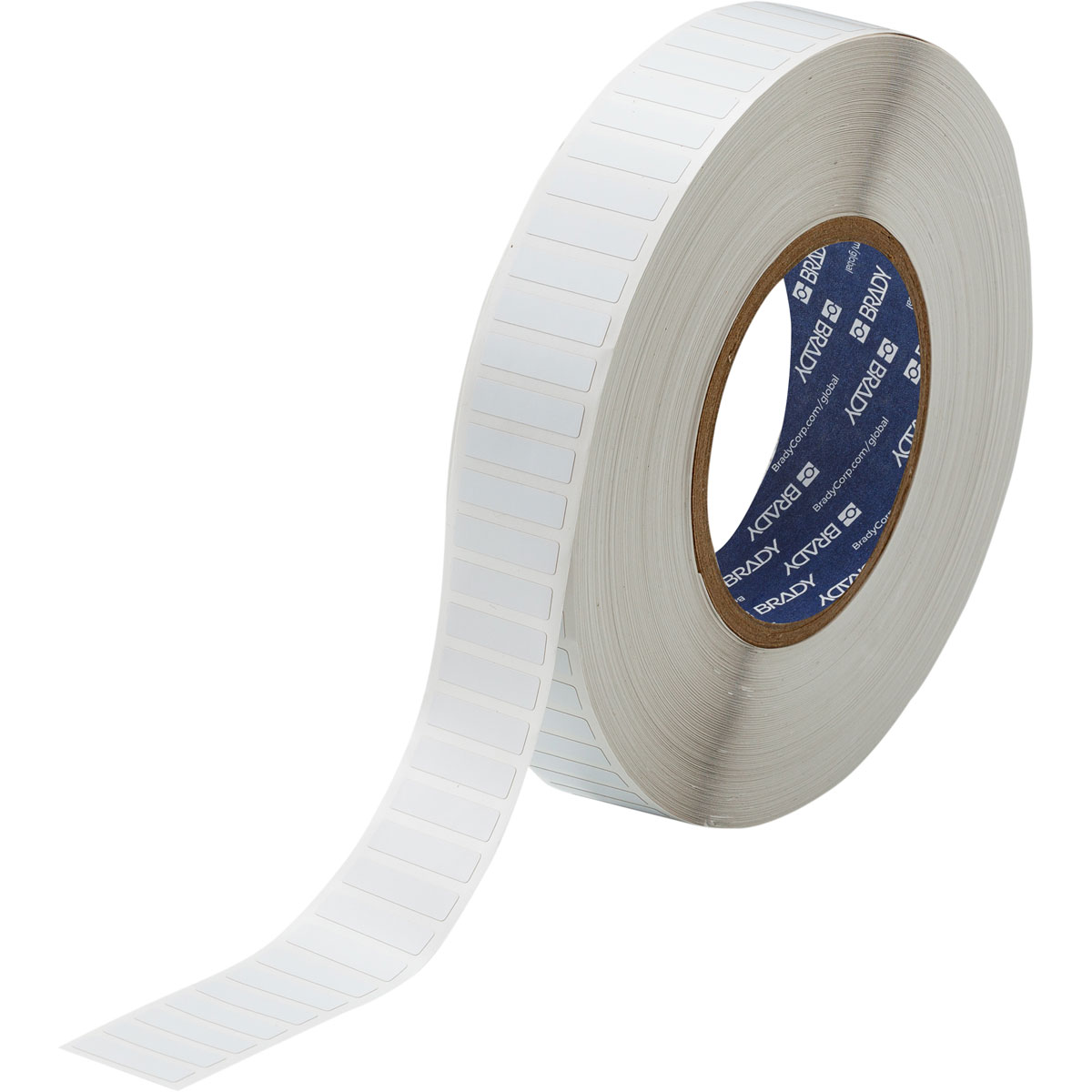 Laser Markable Matte White Polyimide Labels 0 25 in H x 1 in W White 10000 RL LZR 103 734 10