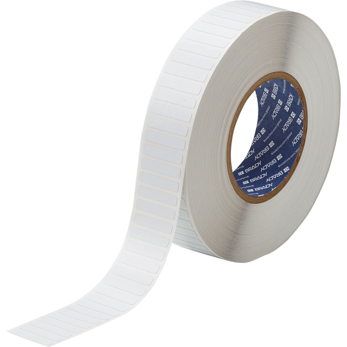 Laser Markable Matte White Polyimide Labels 0 25 in H x 1 25 in W White 10000 RL LZR 43 734 10