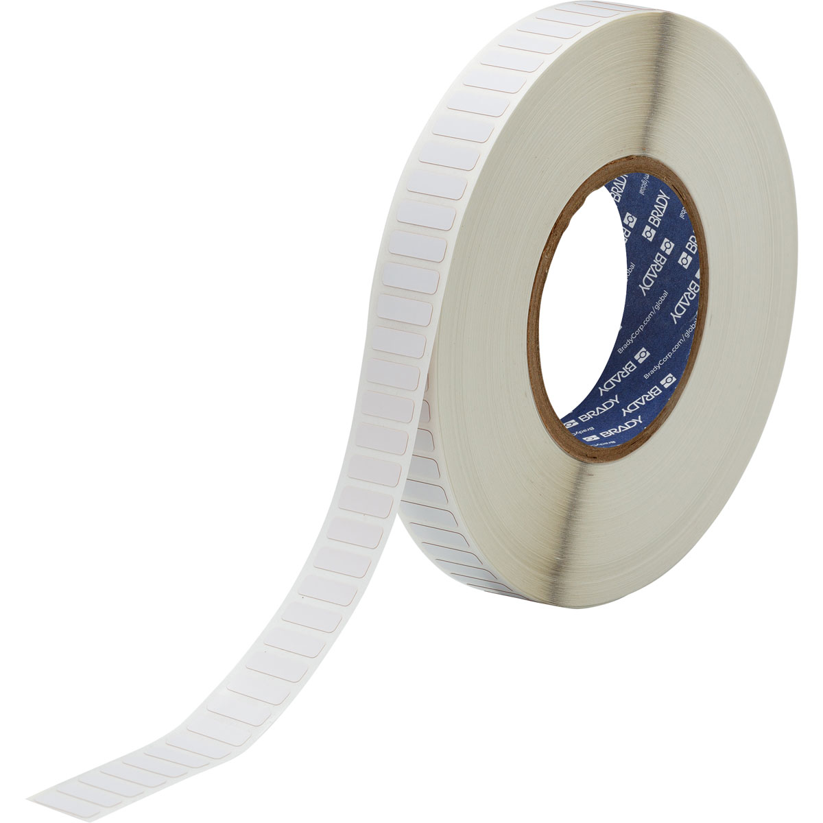 Laser Markable Matte White Polyimide Labels 0 25 in H x 0 75 in W White 10000 RL LZR 46 734 10