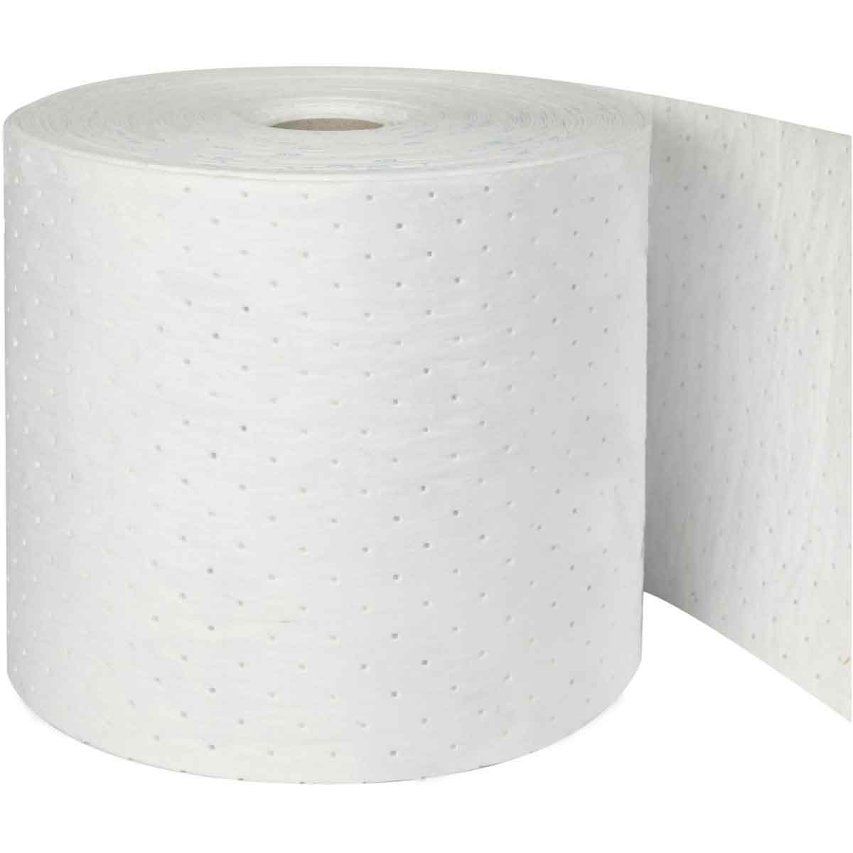 Oil Plus Oil Only Absorbent Roll   Heavy Weight  15  x 150   Absorbency Capacity 24 gal  Perforated Length 12  OP15 DP