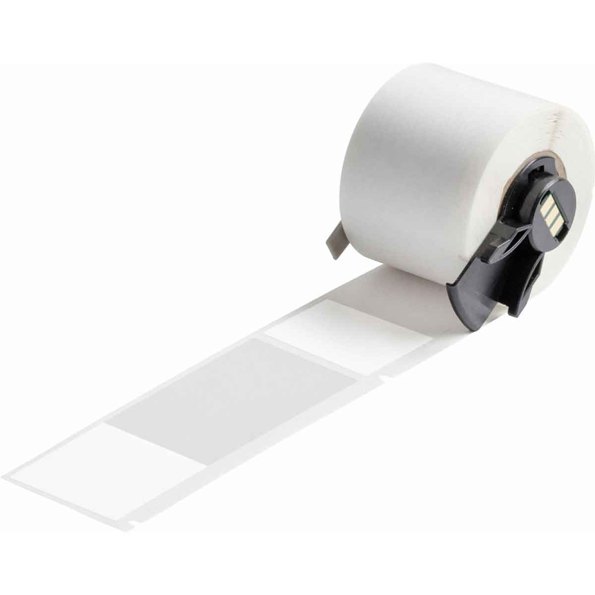 Self Laminating Vinyl Wrap Around Labels 4 in H x 1 5 in W WT  Clear RL 100 M6 109 427