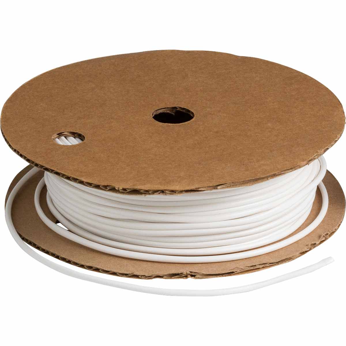 BRADYMARK Series PVC Tubing  Vinyl  White  0 112  Dia x 100  L PVC 10