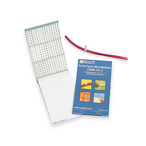 Vinyl Cloth Porta Pack  Wire Markers PWM PK 1