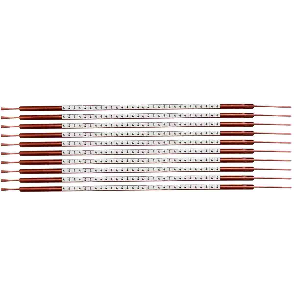 ClipSleeve Wire Markers Size 03 Nylon 26 AWG   24 AWG  4 Pack of 300 Each SCN03 4