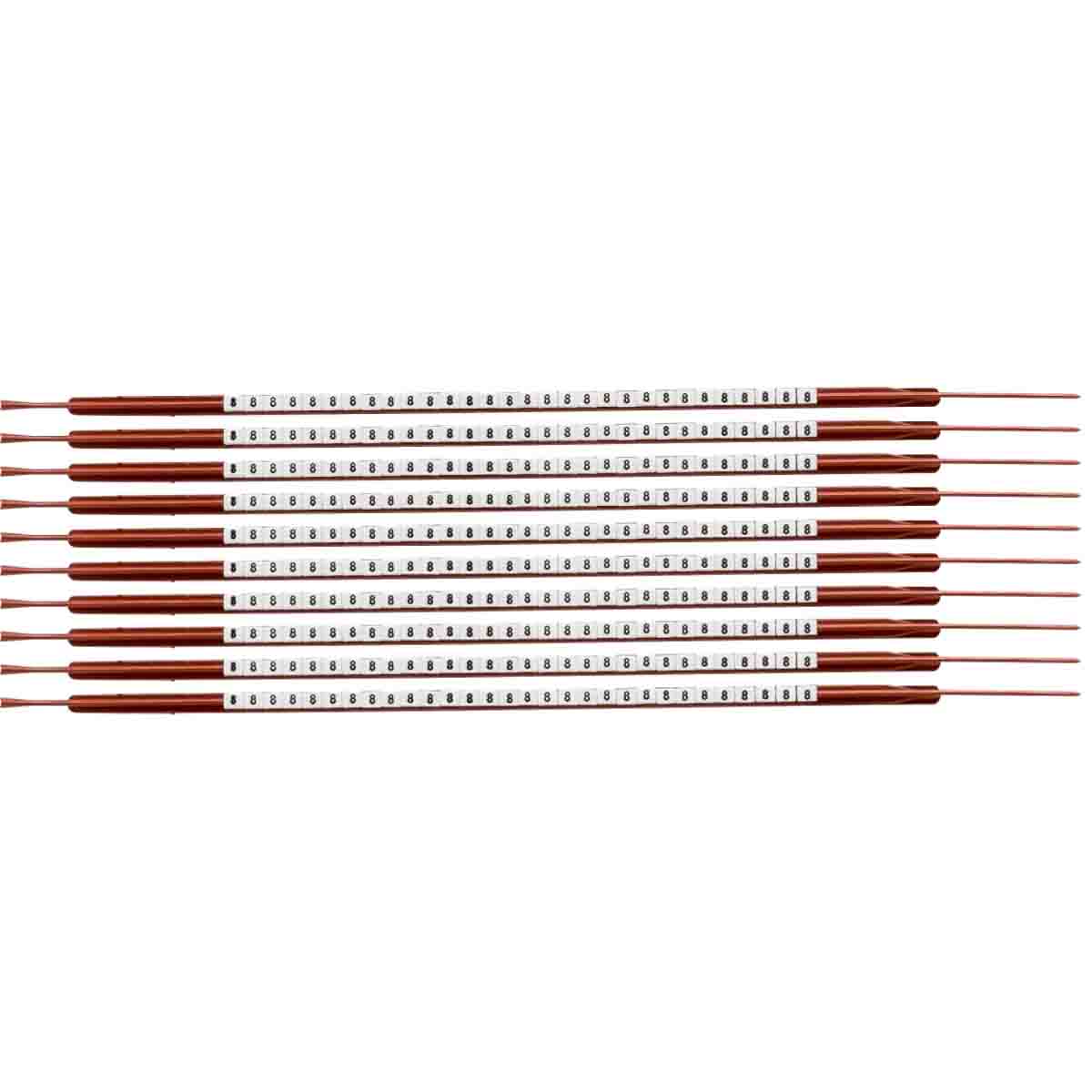 ClipSleeve Wire Markers Size 03 Nylon 26 AWG   24 AWG  8 Pack of 300 Each SCN03 8