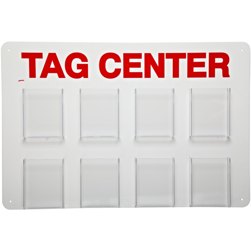 8 Pocket Premium Tag Center TC8