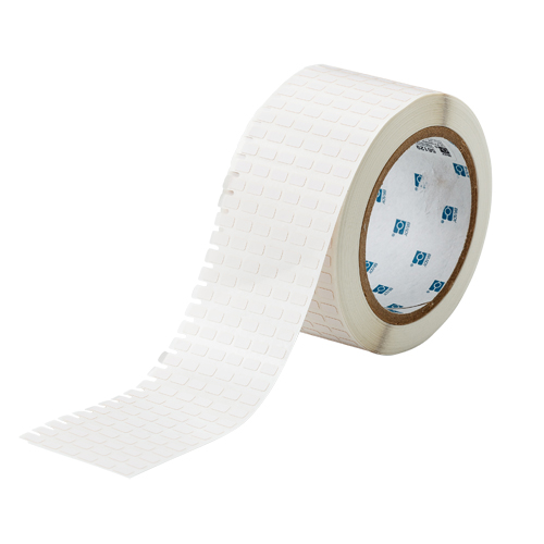 1 mil Polyimide Circuit Board Labels 0 177in H x 0 315in W White 20000 RL THT 104 729 20