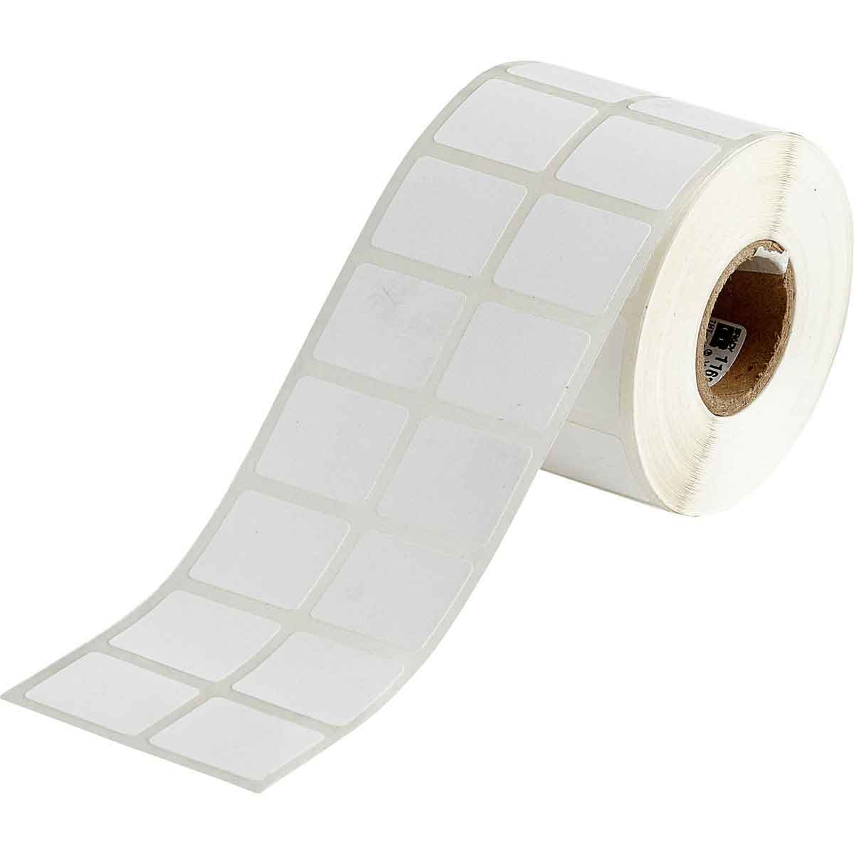 Solvent and Chemical Resistant Polyester Labels for 1  Core Printers 0 9  x 0 75  THT 140 488 1 5 SC