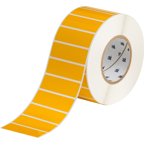 Harsh Environment Multi Purpose Polyester Labels for 3  Core Printers   1  x 3  Yellow THT 18 423 3 YL