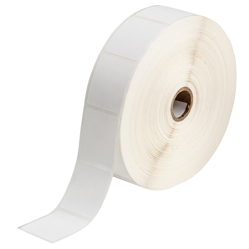 Chemical Resistant Cryogenic Polypropylene Labels for 1  Core Printers 1 5  x 1 75 THT 258 7425 2 SC