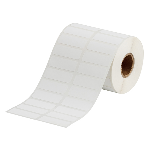 Chemical Resistant Cryogenic Polypropylene Labels for 1  Core Printers 0 5  x 1 5 THT 37 7425 2 SC